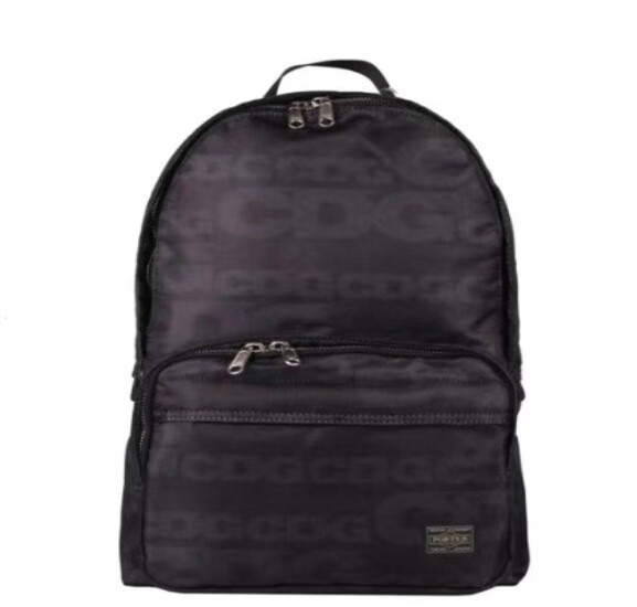 zaino in nylon cdg noir nero