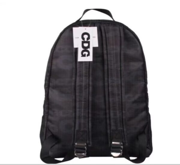 zaino in nylon cdg noir nero