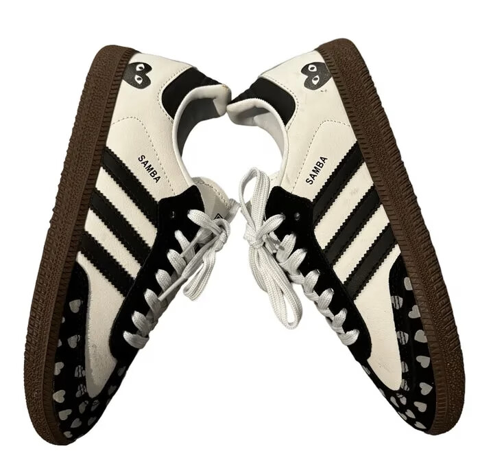 comme des garçons play x adidas samba