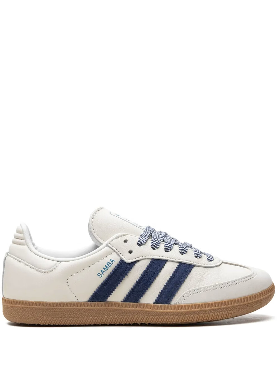 cdg adidas samba bianco sporco blu scuro