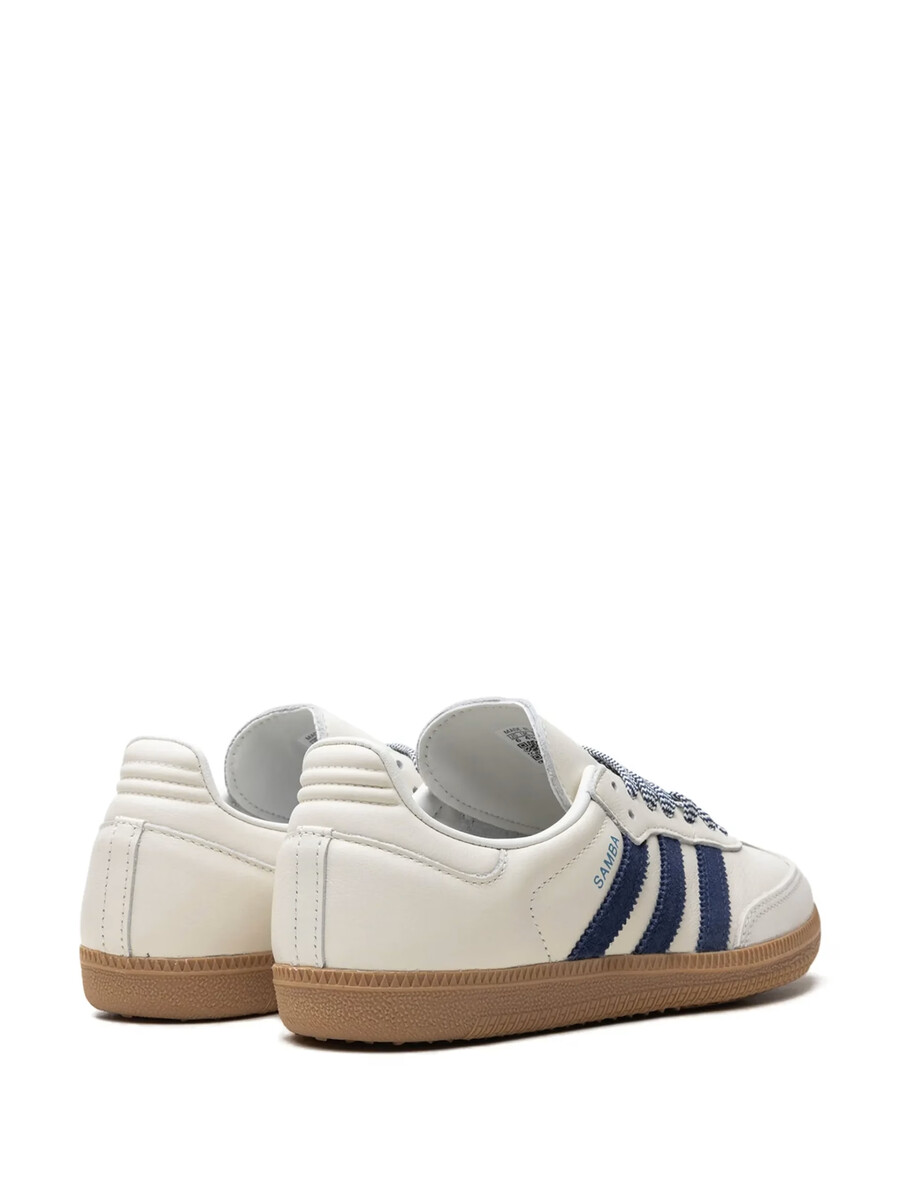 cdg adidas samba bianco sporco blu scuro