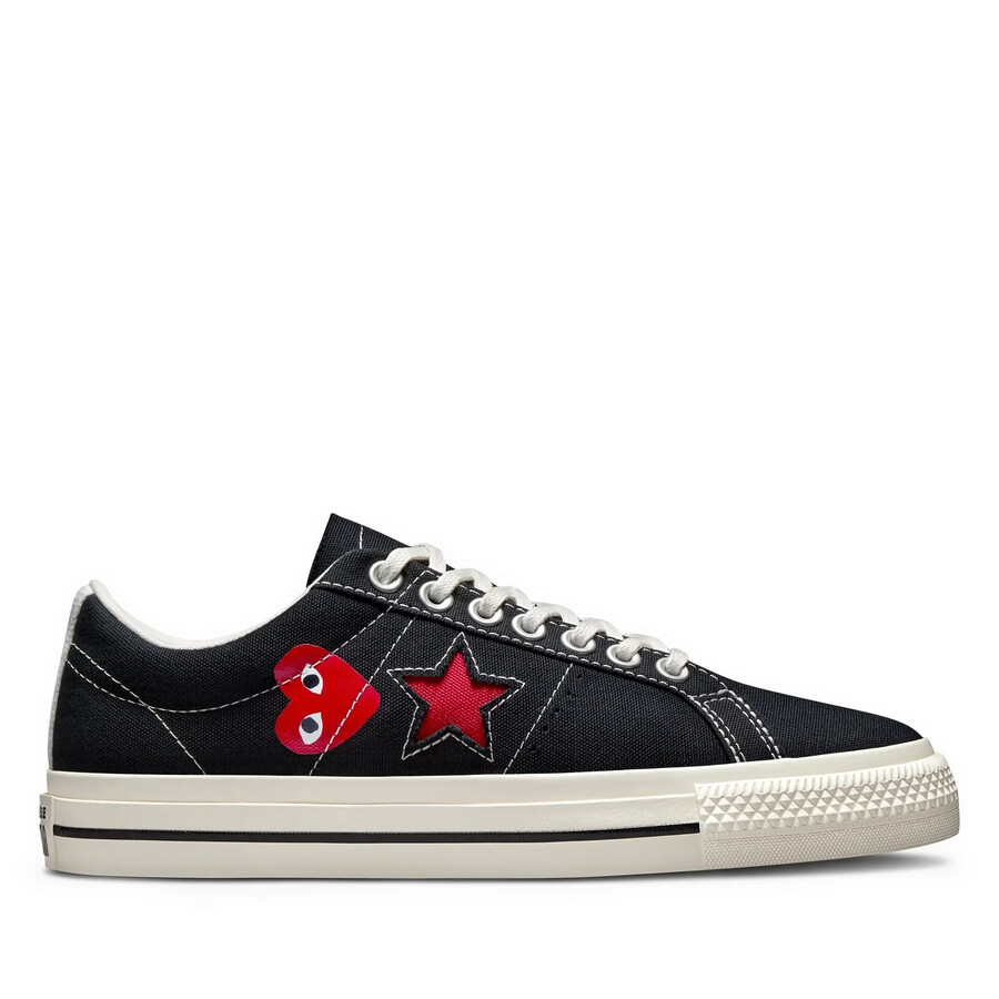cdg converse one star low top nero