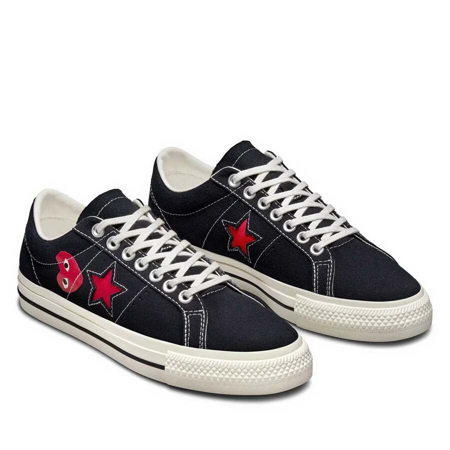 cdg converse one star low top nero
