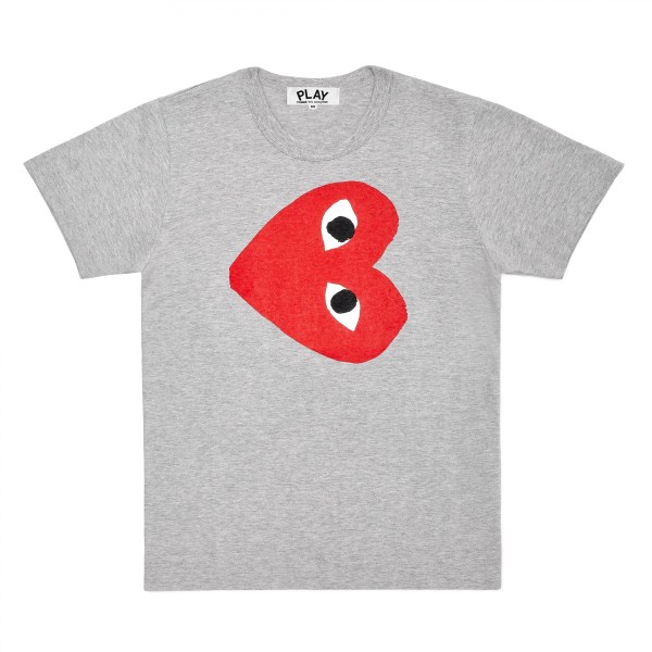 t-shirt gioca cuore lato grande
