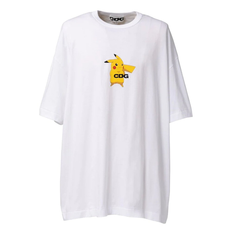 maglietta oversize cdg x pokemon