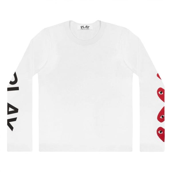 t-shirt con loghi stampati play ls