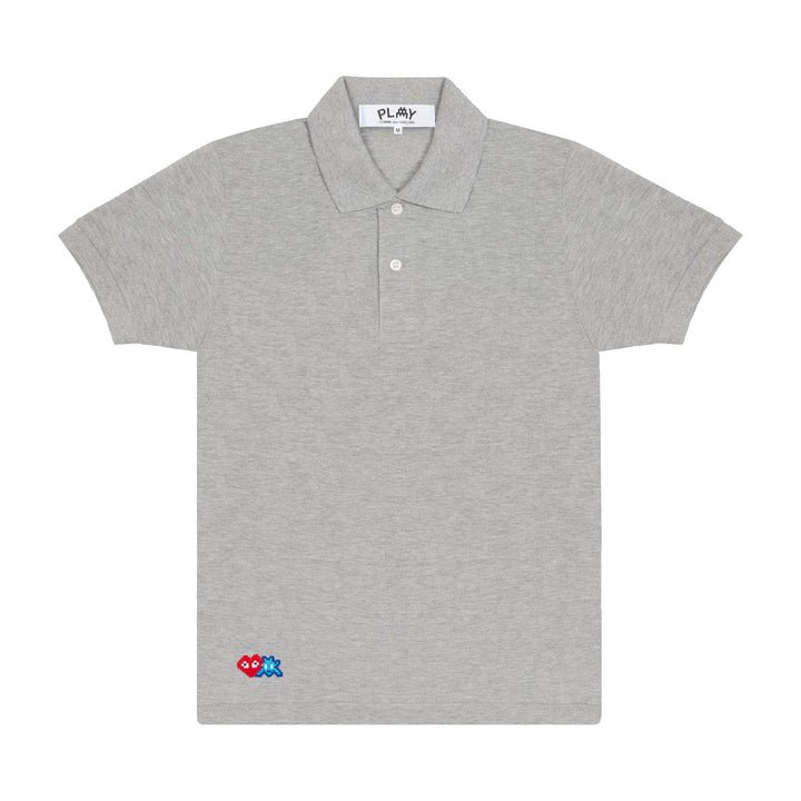 gioca a polo red invader heart 038 emblema blu grigio